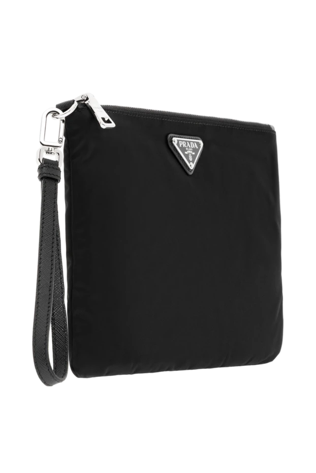 Prada сумка из re-nylon черная мужская 186726 - фото 3