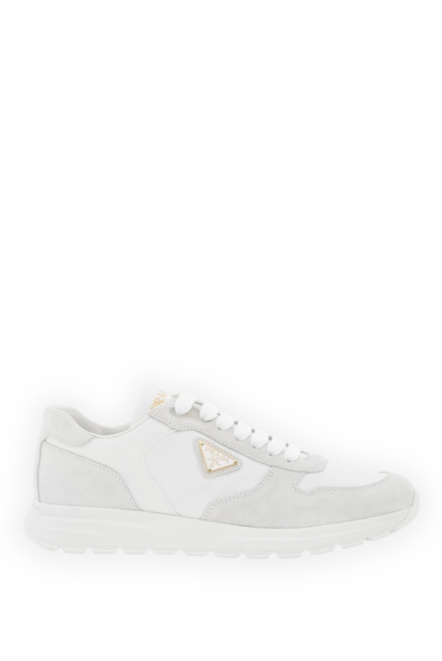 Prax 2.0 sneakers in suede and nylon white for women - photo 1