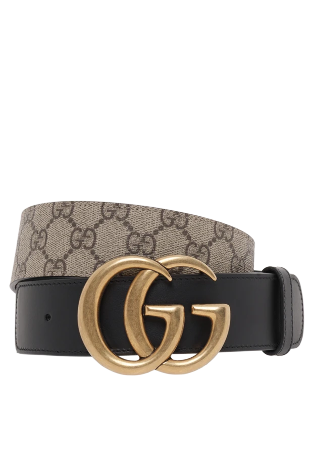 GG Marmont Women's Beige Reversible Belt - photo 1