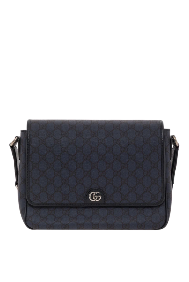 Medium Ophidia messenger bag in textile GG Supreme Tender blue - photo 1