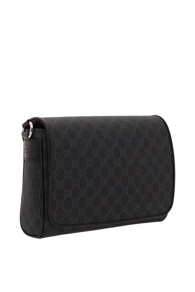 Gucci сумка через плечо gg из микроволокна со специальным покрытием 186763 - фото 3