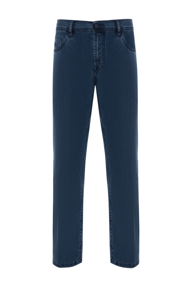 Scissor Scriptor мужские джинсы из плотного денима глубокого синего цвета
186938 - фото 1