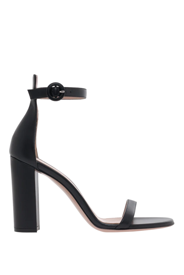 Дөңгелек саусақты және қалың өкшесі бар сандалдар - фото 1