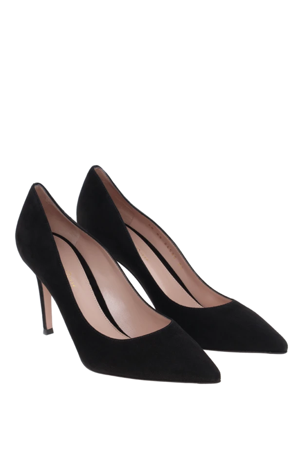 Gianvito Rossi gianvito 85 өкшелі өкшелі помпалар қара 186969 - фото 3