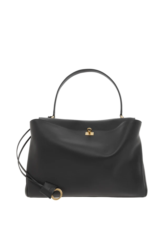 Women's Rodeo Bag in Black Smooth Calfskin - photo 1