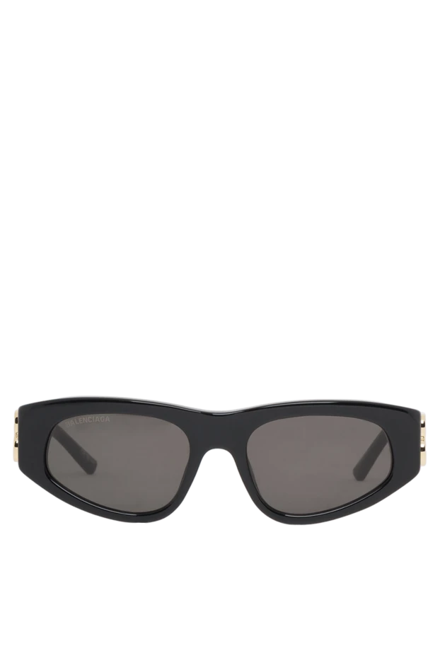 Women's black sunglasses with tinted lenses - photo 1