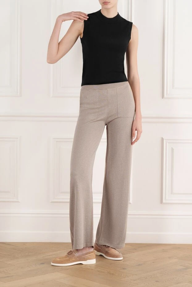 Peserico компактный топ из египетского хлопка черный 187012 - фото 2