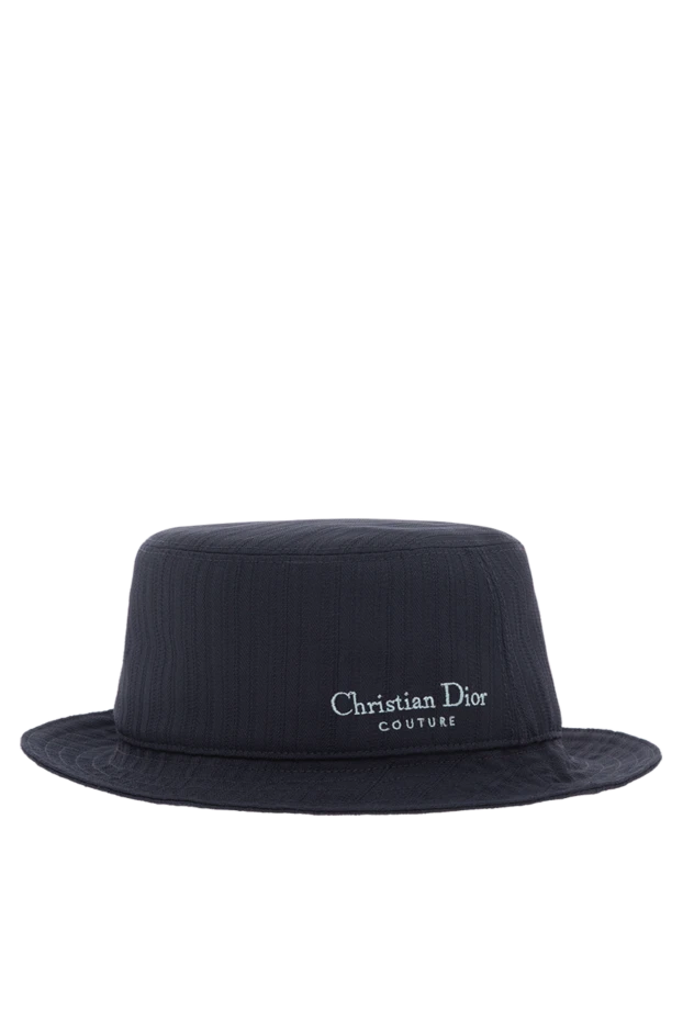 Dior шерстяная панама couture синего цвета мужская 187069 - фото 3