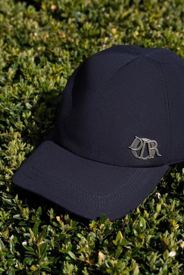 Dior dior homme металл логотипі бар қара ерлерге арналған бейсбол қалпағы 187075 - фото 2