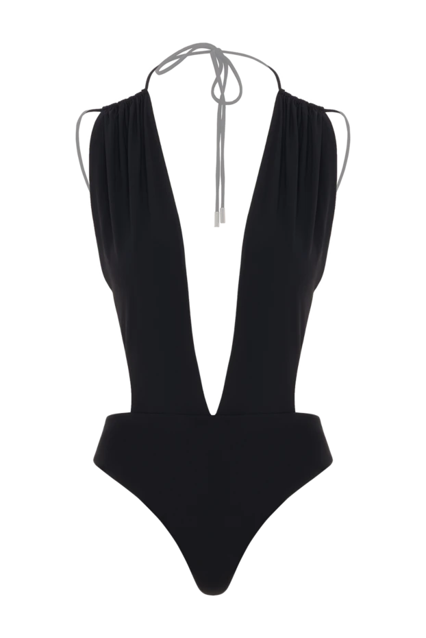 Swimsuit with V-neck and open back - photo 1