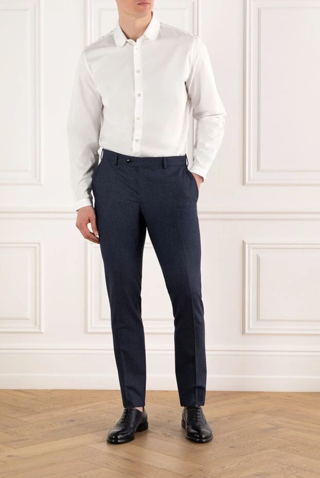 Saint Laurent white lightweight men's cotton shirt 187117 - photo 2