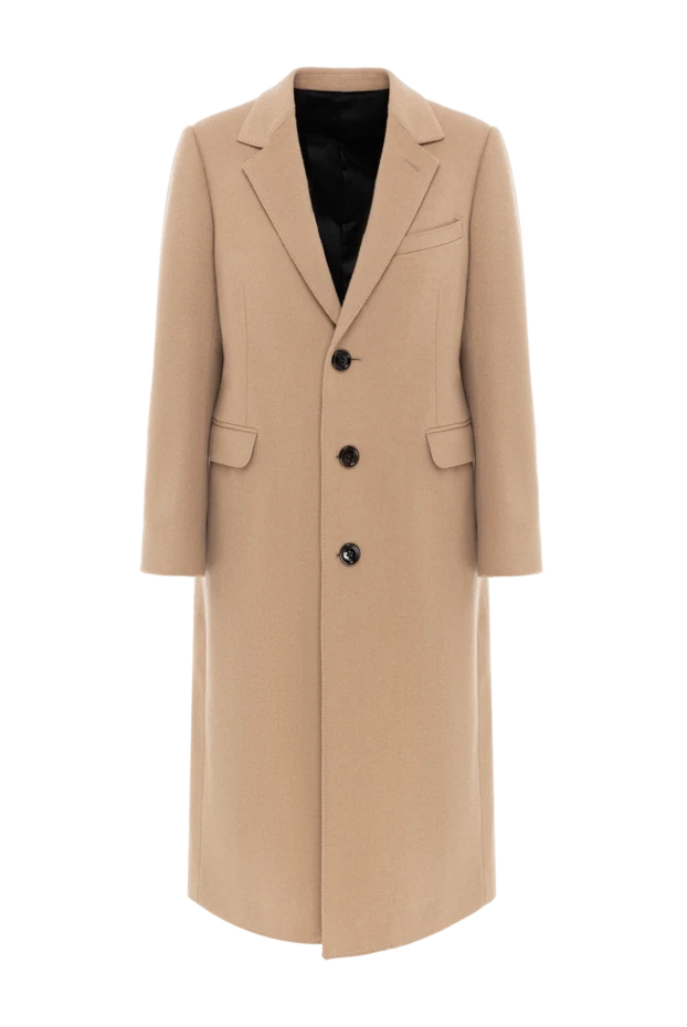 Түйе матасынан тігілген Честерфилд пальто, әйелдерге арналған бежевый - фото 1