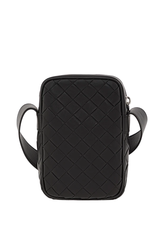 Сумка через плечо из плетеной телячьей кожи intrecciato - фото 1