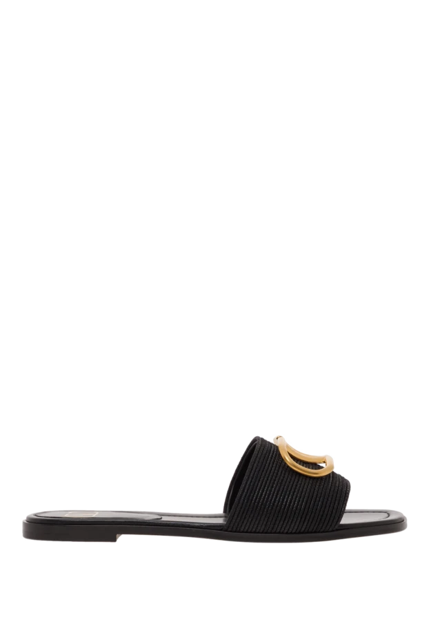 VLogo Signature былғары слайдтары қара - фото 1