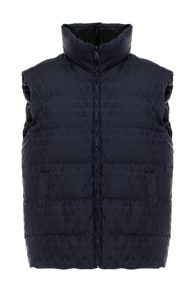 Ерлерге арналған реверсивті көк жилет - фото 1