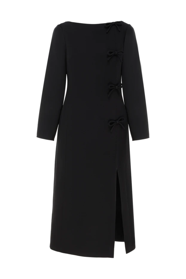 Valentino black midi dress with bows 187197 - photo 1