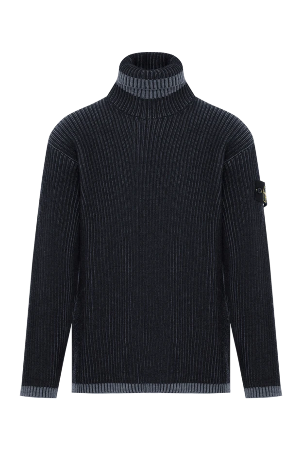 Түтіктері бар сұр қырлы жүн гольф - фото 1