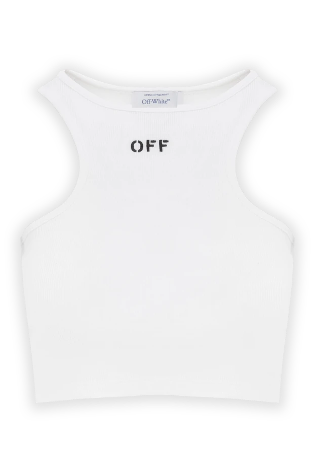 Үстіңгі ақ штамп қырлы әйелдерге арналған - фото 1