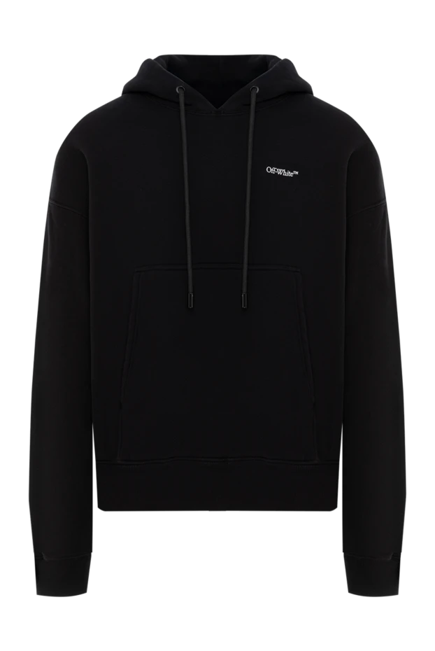 Худи мужское из хлопка с принтом Back Arrow - фото 1