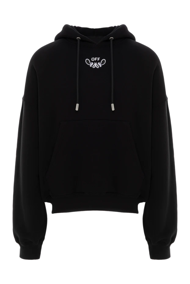 Худи с капюшоном Bandana на завязках из хлопка мужское - фото 1