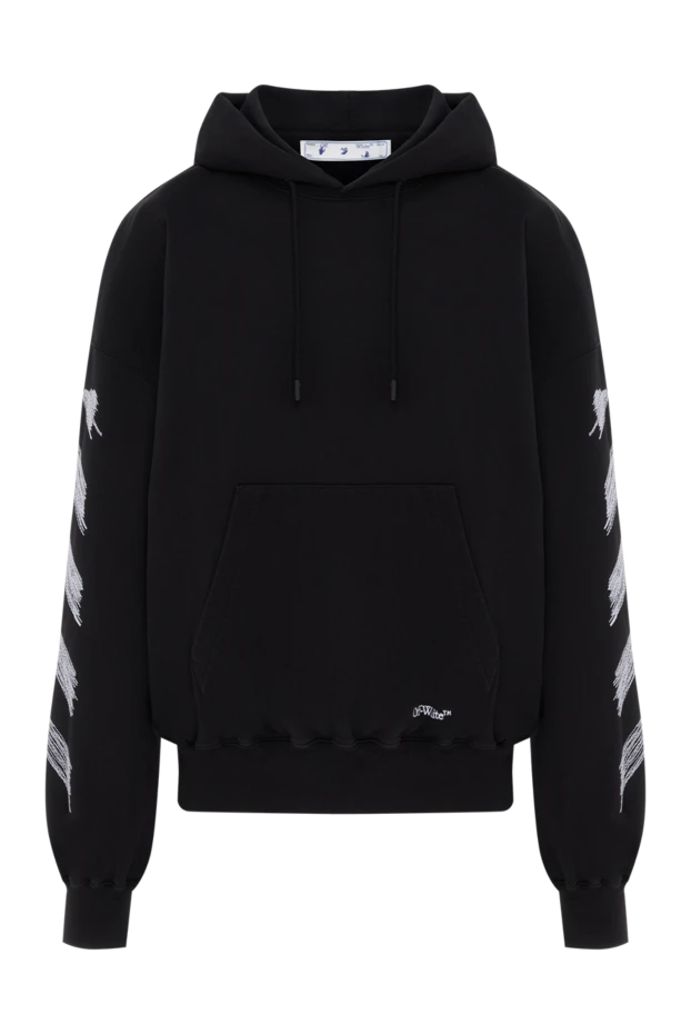 Scribble Diag логотипі Drawstring Hoodie - фото 1