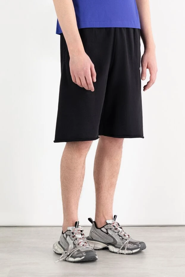 Off-White scribble diag ақ түсті ерлерге арналған спорт шорттары 187252 - фото 3