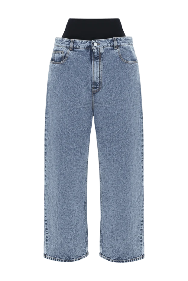 Women's Snow denim jeans with elastic band - photo 1