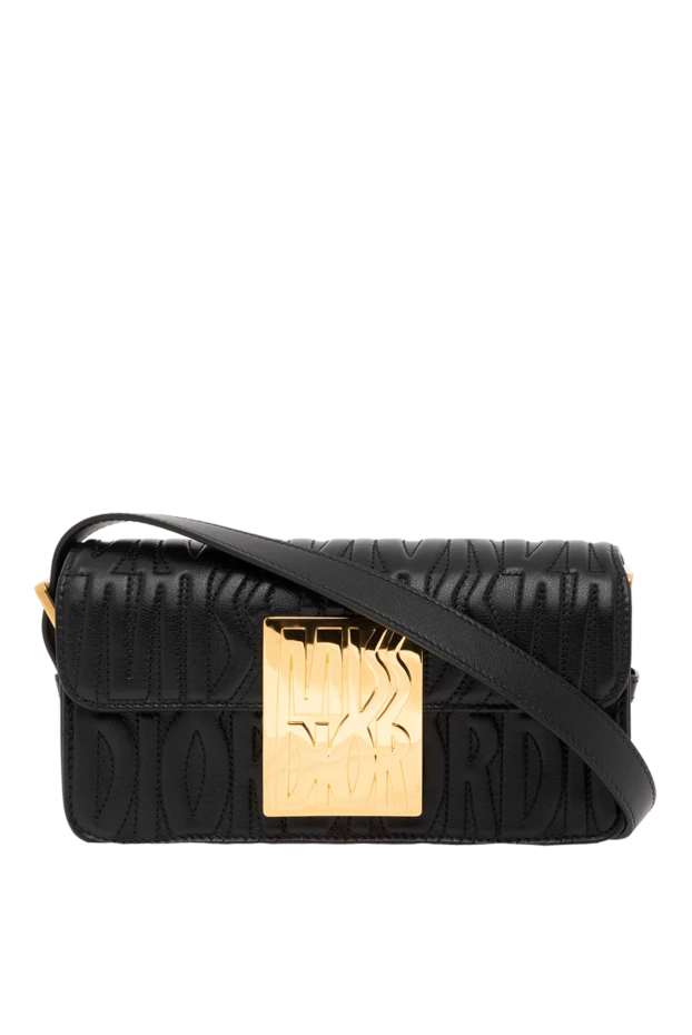 Қара әйелдерге арналған бұзау терісінен жасалған мисс конвертке салынған сөмке - фото 1