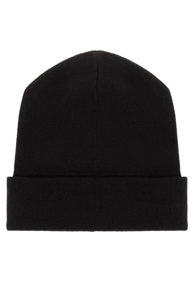 Brunello Cucinelli cashmere knit hat with monil chain black 187345 - photo 3