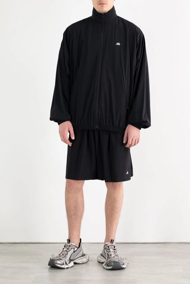 Balenciaga спортивный костюм с шортами черный мужской с логотипом 187361 - фото 2