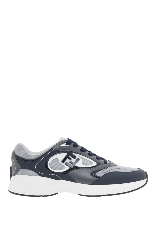 логотипі бар сұр түсті ерлер кроссовкасы - фото 1