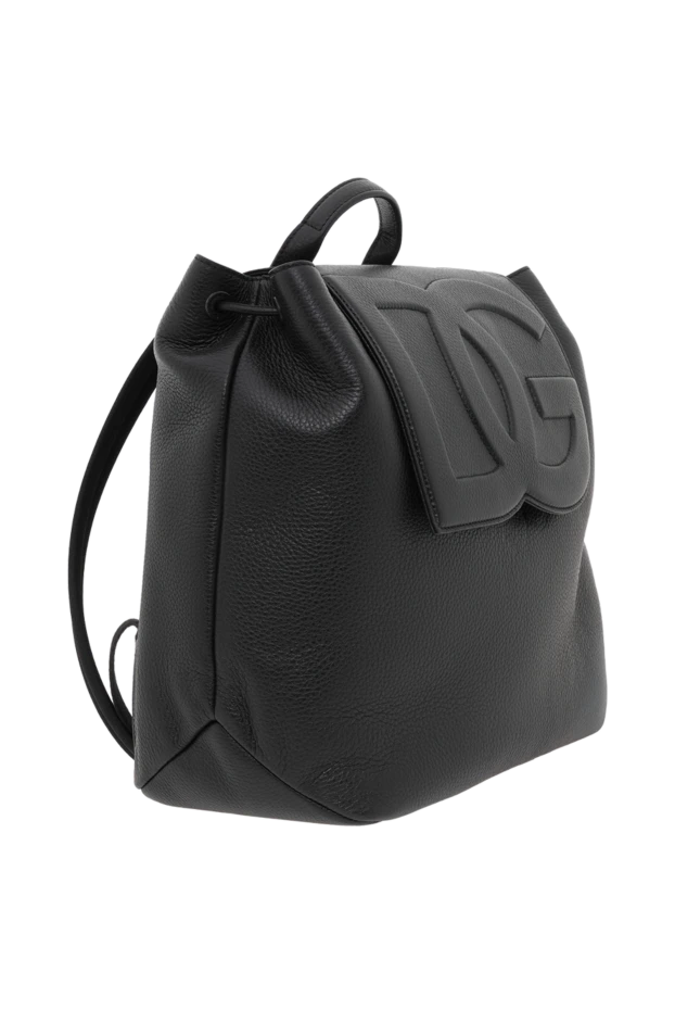 Dolce & Gabbana логотипі бар қара ерлерге арналған рюкзак 187365 - фото 3