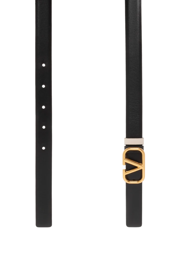 Valentino двусторонний ремень женский с пряжкой vlogo 187441 - фото 3