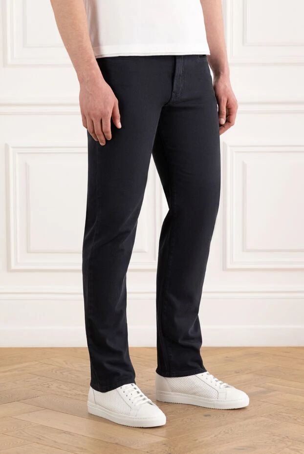 Loro Piana джинсовые брюки quarona синие из денима 187445 - фото 3