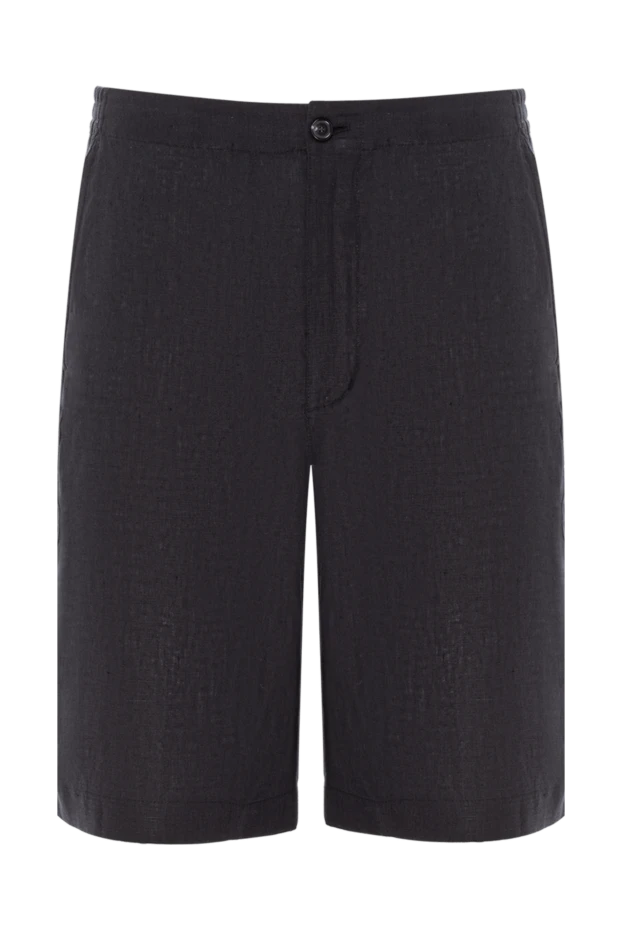 Ерлерге арналған Nolan көк зығыр Бермуд шорттары - фото 1