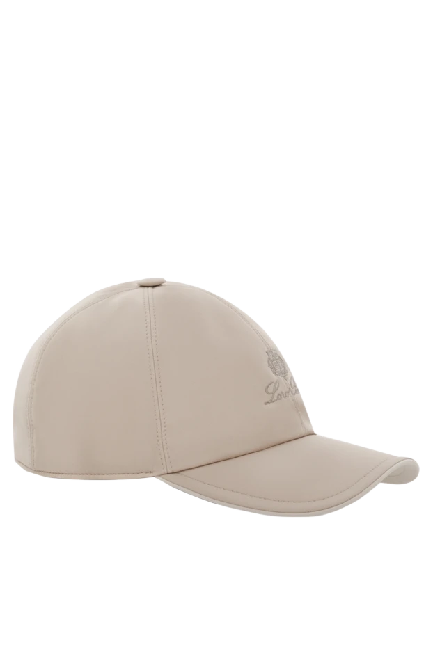 Loro Piana beige men's sports baseball cap with embroidered logo 187450 - photo 3