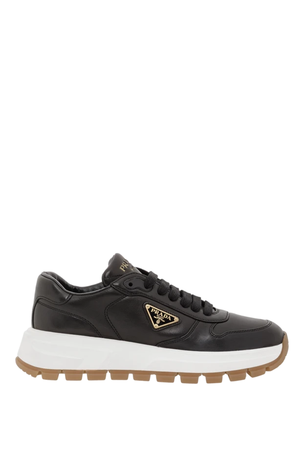 Prax 01 leather sneakers with comfortable rubber sole - photo 1