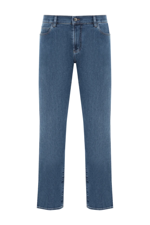 Loro Piana джинсовые брюки прямого кроя quarona голубые 187507 - фото 1