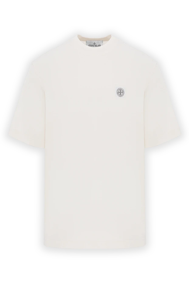 Компас патчі бар ақ мақта-мата жейде
- фото 1