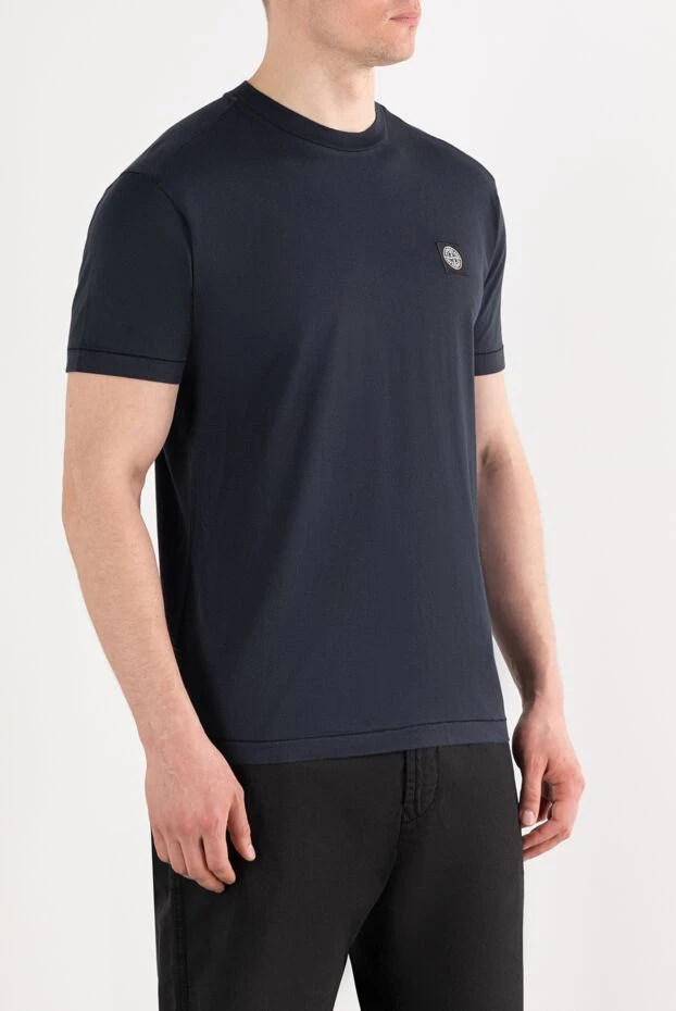 Stone Island компас патчтары бар көк мақта жейде

 187513 - фото 3