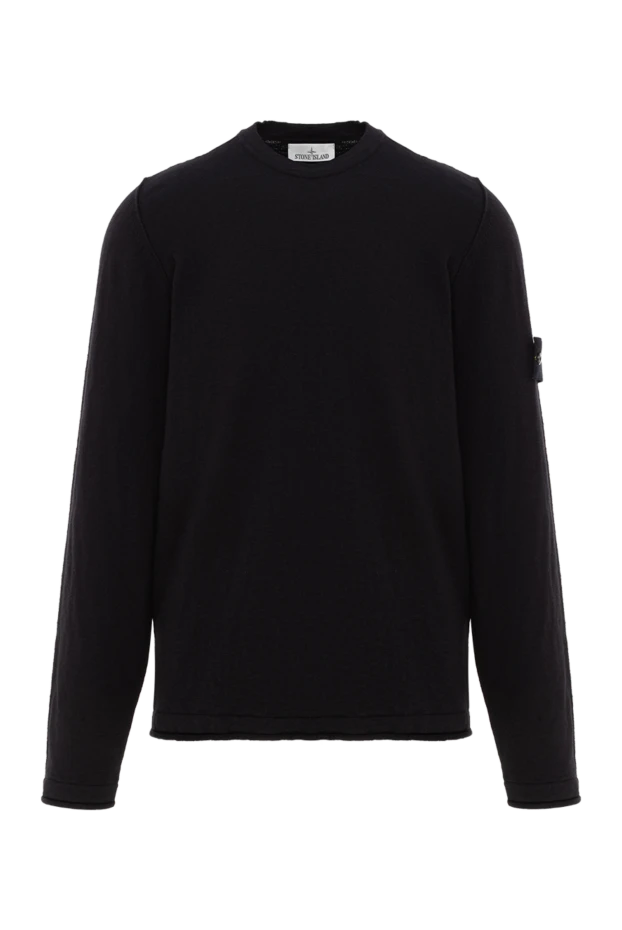 Органикалық Мақта Нейлон Свитер Қара - фото 1