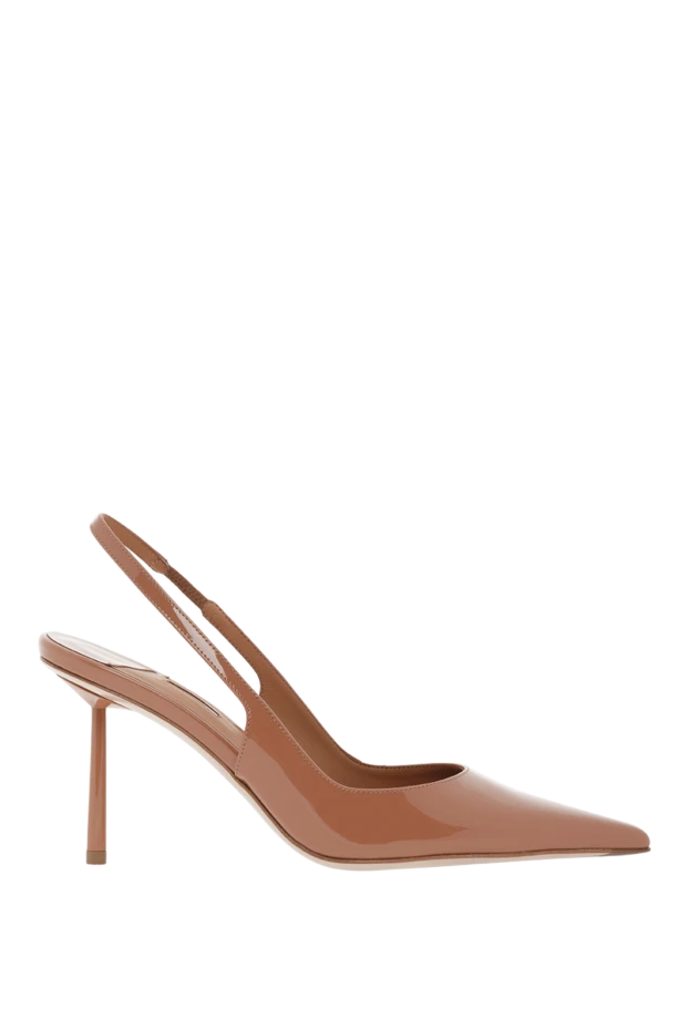 Белла Браун патент былғары өкшесі - фото 1