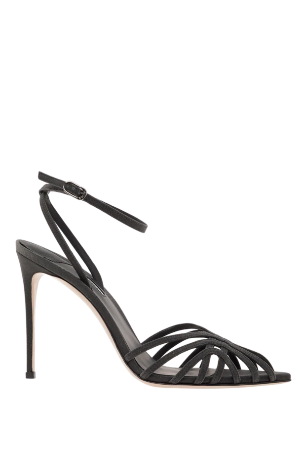 Черные босоножки Embrace на высоком каблуке шпильке - фото 1