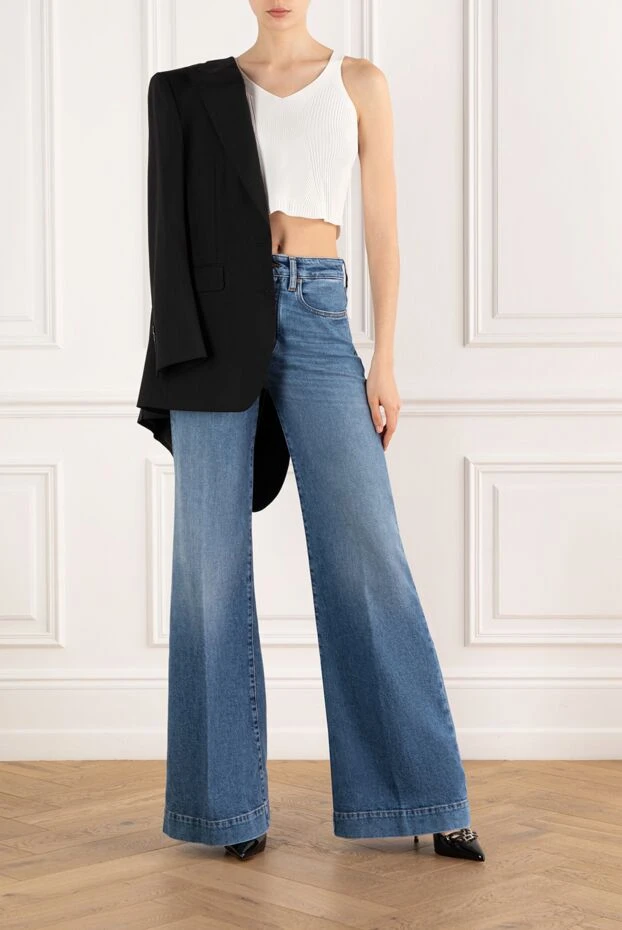 D.Exterior топ белый женский из вискозы 187785 - фото 2