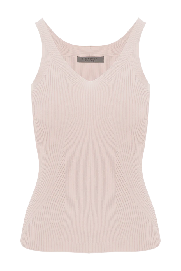 Әйелдерге арналған бежевый трикотаж белдемше - фото 1