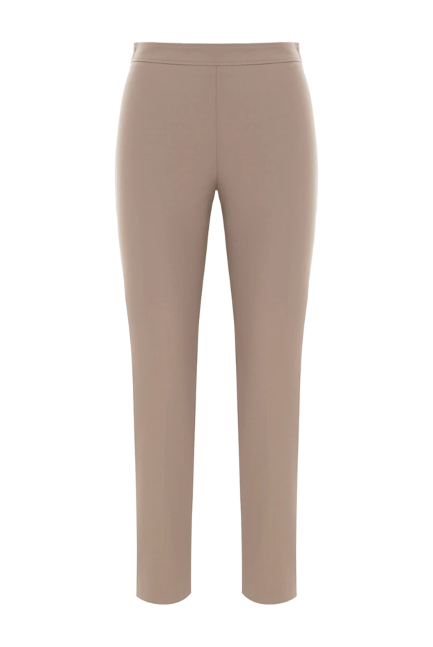 Жылтыр бөлшектері бар юбкадан жоғары белді темекі шалбары - фото 1