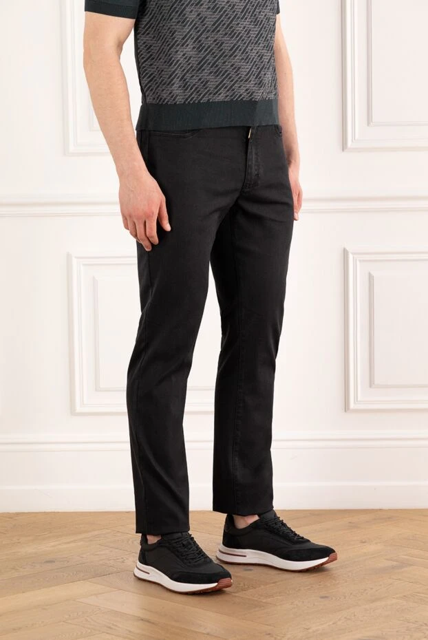 Stefano Ricci men's black denim jeans 187859 - photo 3