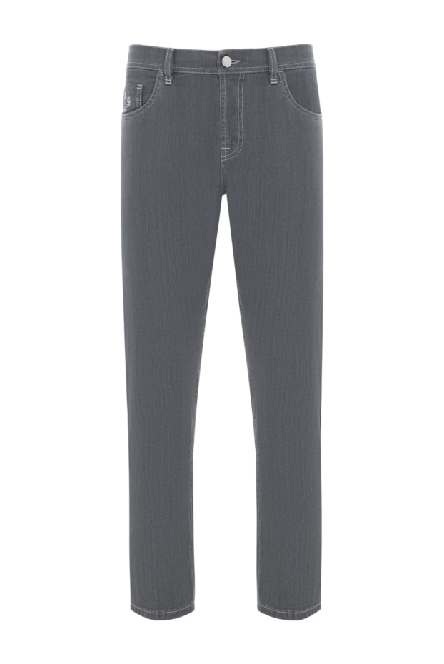 Серые джинсы Constantino мужские из хлопка - фото 1
