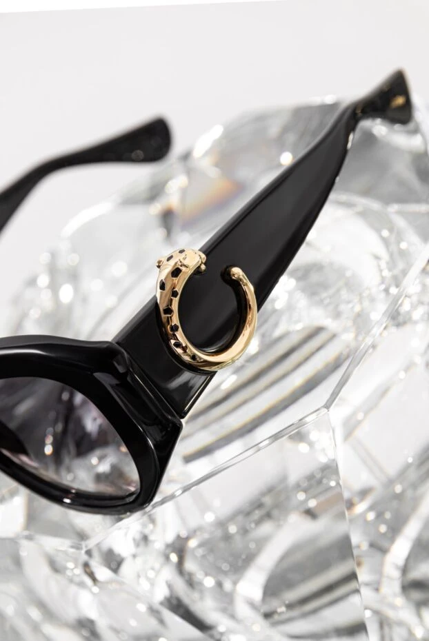 Dynasty Rectangle Women's Sunglasses Black - photo 2