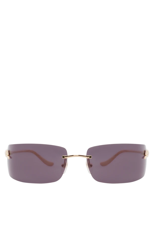 Cartier panthère sunglasses in metal with gold trim 187959 - photo 1